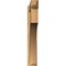 Ekena Millwork Westlake Craftsman Rough Sawn Outlooker, Western Red Cedar, 6"W x 38"D x 38"H OUT06X38X38WTL04RWR - alternate 3